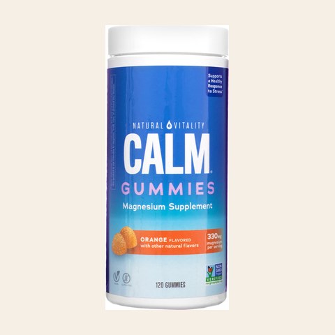 Natural Vitality CALM Gummies Orange