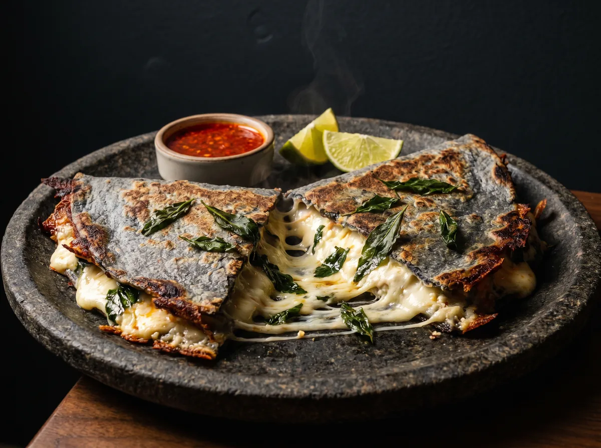 Quesadilla de 3 Quesos — Oro by Nixta
